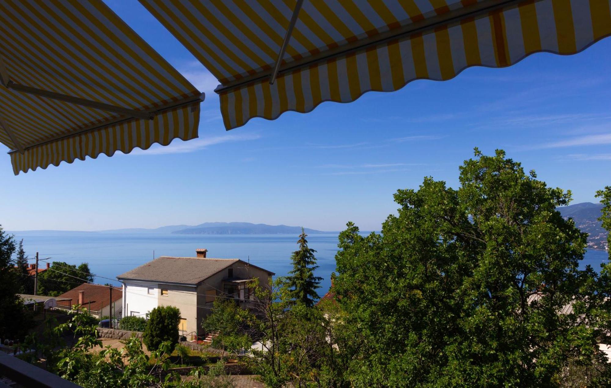 Apartamento Sea View Retreat With 170Mbps Wifi And Sunny Balcony Kastav Exterior foto